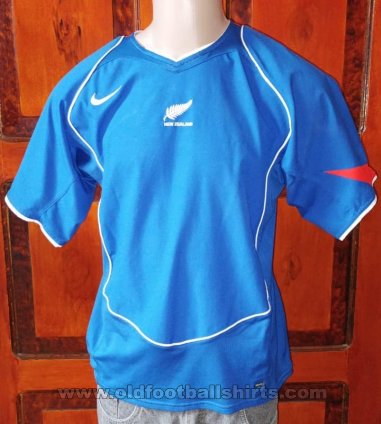 New Zealand Away football shirt 2004 - 2005