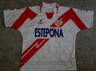 Rayo Vallecano Home baju bolasepak 1995 - 1996