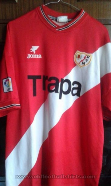 Rayo Vallecano Uit  voetbalshirt  1998 - 1999