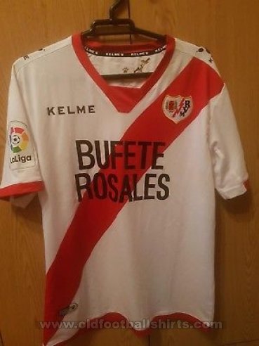Rayo Vallecano Home camisa de futebol 2017 - 2018