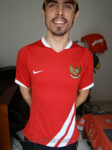Indonesia Home football shirt 2008