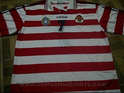 Indonesia Camisa da Copa camisa de futebol 1999