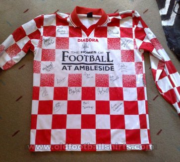 University of Cumbria FC Home football shirt (unknown year)