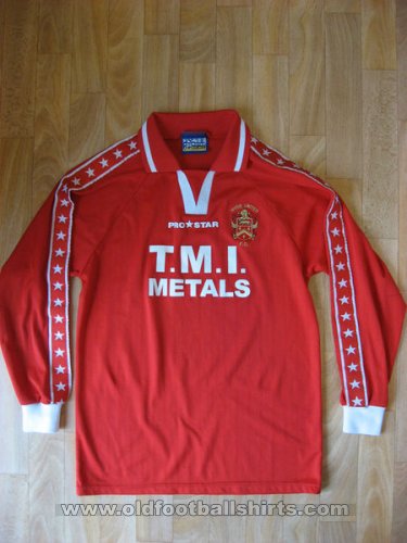 Hyde United Home football shirt 1999 - 2000