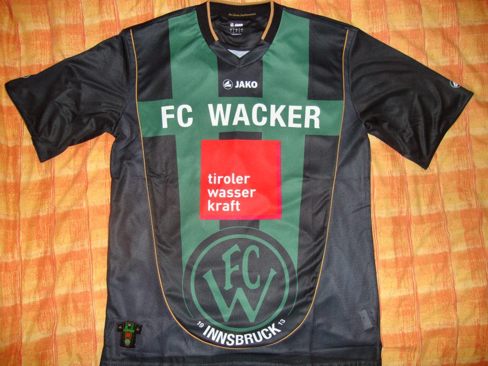 Maillot De Football Jako Wacker Innsbruck Domicile - Vert - Taille S