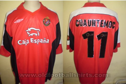 Real Valladolid Away football shirt 2001 - 2002