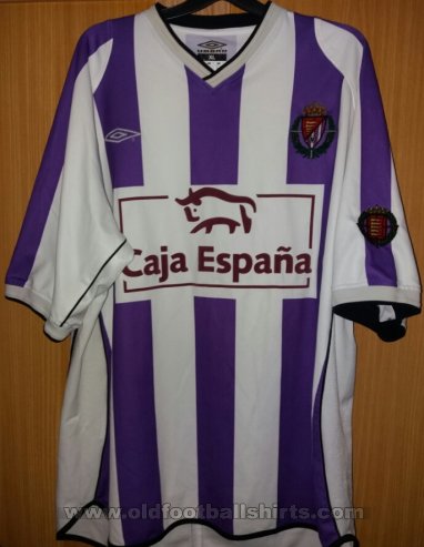 Real Valladolid Home football shirt 2001 - 2002