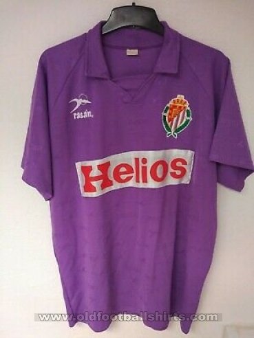 Real Valladolid Away baju bolasepak 1991 - ?
