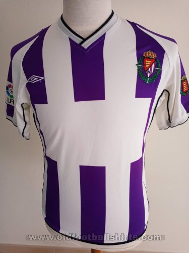 Real Valladolid Home football shirt 2001 - 2003