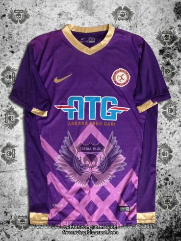 Osmanlıspor Third football shirt (unknown year)