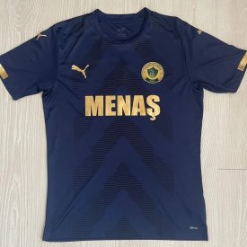 Menemen F.K. Home football shirt 2023 - 2024 sponsored by Menaş