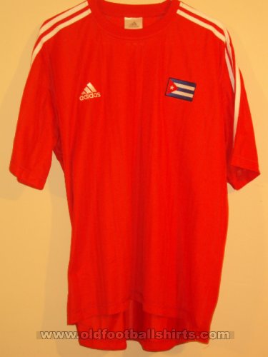 Cuba Training/Leisure football shirt 2006 - 2007