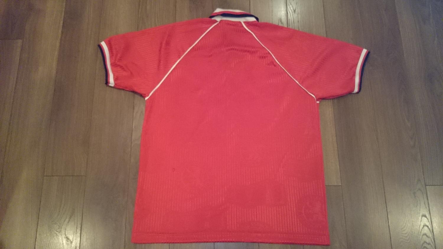 Maillot Vintage Middlesbrough 1996-1997 Domicile Errea, Taille L, Original