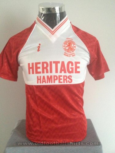 Middlesbrough Cup Shirt football shirt 1990