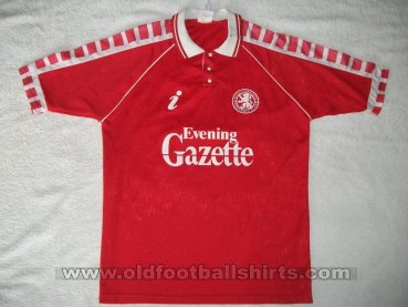 Middlesbrough Home football shirt 1990 - 1992