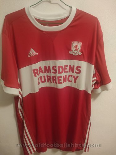 Middlesbrough Home football shirt 2017 - 2018