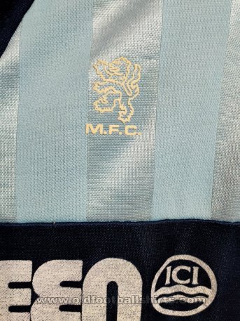 Middlesbrough Away baju bolasepak 1985 - 1987