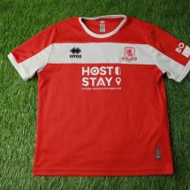 Middlesbrough Home football shirt 2024 - 2025 sponsored by Host Stay