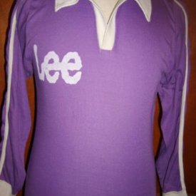 Defensor Sporting Home football shirt 1987 - 1990 sponsored by Lee
