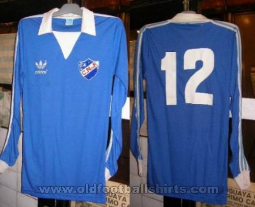 Nacional  Goalkeeper football shirt 1983