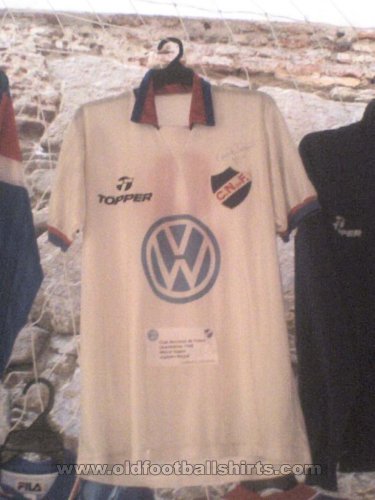 Nacional  Goalkeeper football shirt 1988
