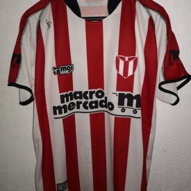 River Plate Home football shirt 2015 - ? sponsored by Macro Mercado