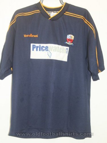 Nuneaton Borough Away football shirt 2002 - 2003