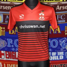 Redditch United Home football shirt 2017 - 2018 sponsored by Chrisswan.net