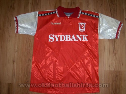 Vejle Boldklub Home football shirt 1997 - 1998