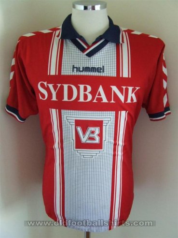 Vejle Boldklub Home fotbollströja 2000 - 2001