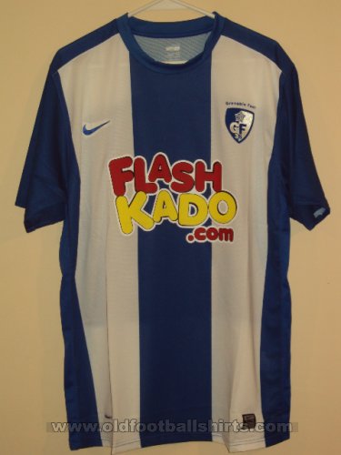 Grenoble Foot 38 Home football shirt 2009 - 2010