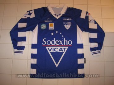 Grenoble Foot 38 Home football shirt 1999 - 2000
