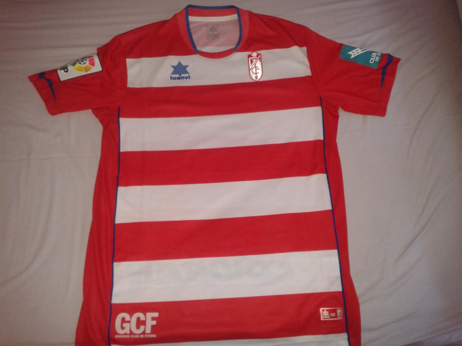 Granada CF Home football shirt 2013 - 2014.