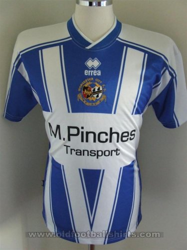 Worcester City Home football shirt 2004 - 2006