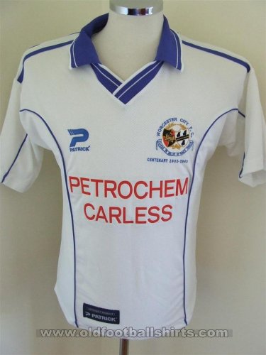 Worcester City Home football shirt 2002 - 2003