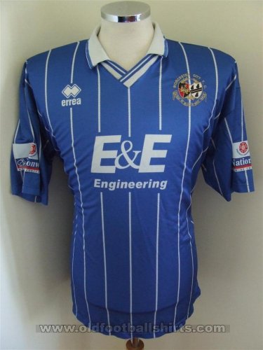 Worcester City Home football shirt 2003 - 2004