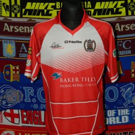 Workington Home football shirt 2012 - 2013 sponsored by Baker Tilly