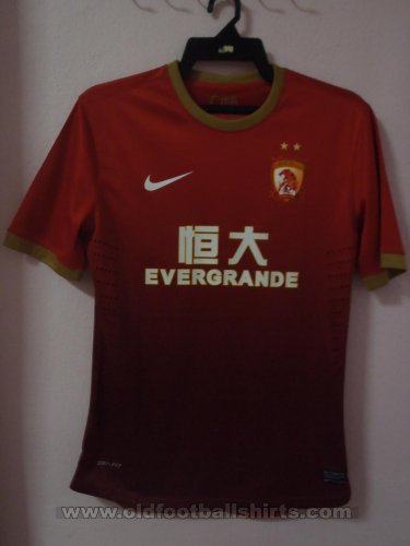 Guangzhou Evergrande  Home football shirt 2012 - 2013