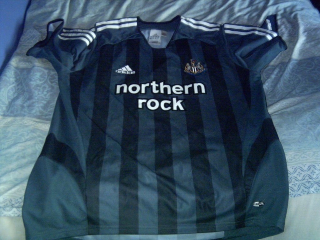 Maillot Adidas Newcastle United 2005/2006 Extérieur - Shearer #9 - Taille M - Homme