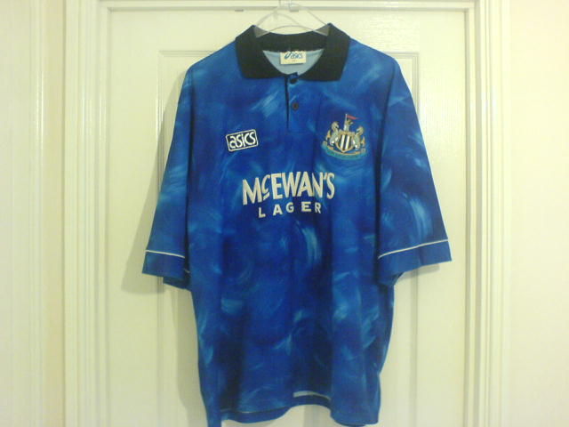 Newcastle United Away football shirt 1993 - 1995 ...
