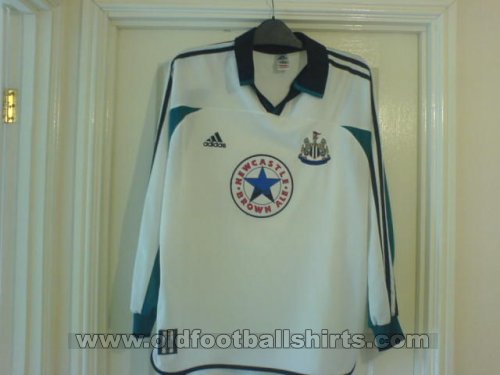 Newcastle Visitante Camiseta de Fútbol 1999 - 2000
