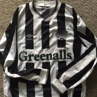 Newcastle Home φανέλα ποδόσφαιρου 1987 - 1988