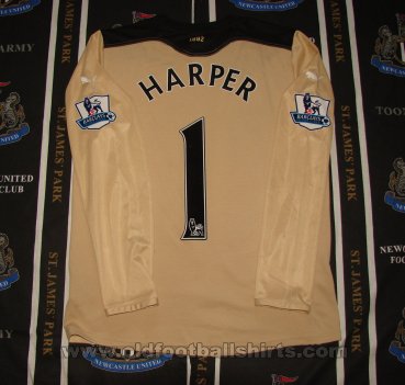 Newcastle Penjaga gol baju bolasepak 2011 - 2012