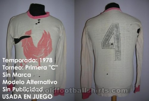 Deportivo Moron Away football shirt 1979