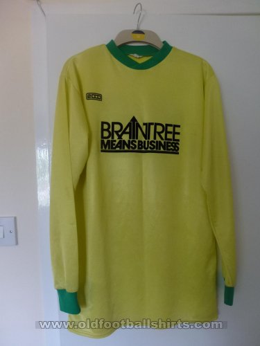 Braintree Town Special football shirt 1984 - 1985