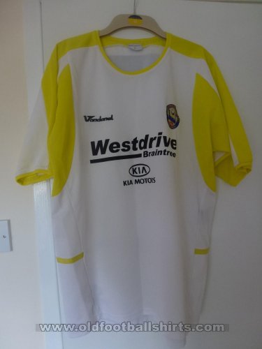 Braintree Town Home football shirt 2007 - 2008