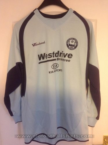 Braintree Town Cup Shirt football shirt 2005 - 2006