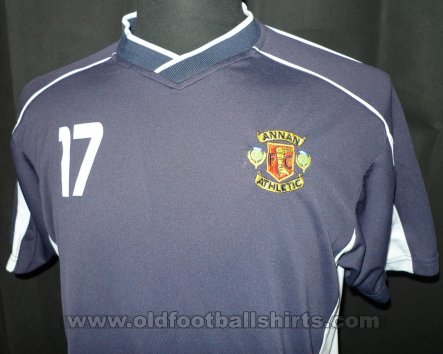 Annan Athletic  Training/Leisure football shirt 2006 - 2007