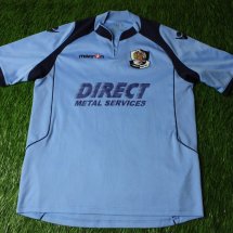Dartford FC Away football shirt 2011 - 2012 sponsored by Direct Metal Services