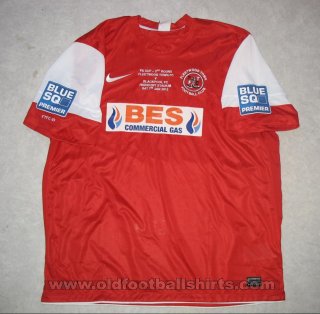 Fleetwood Town Home football shirt 2011 - 2012